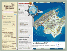 Tablet Screenshot of inselferien.de